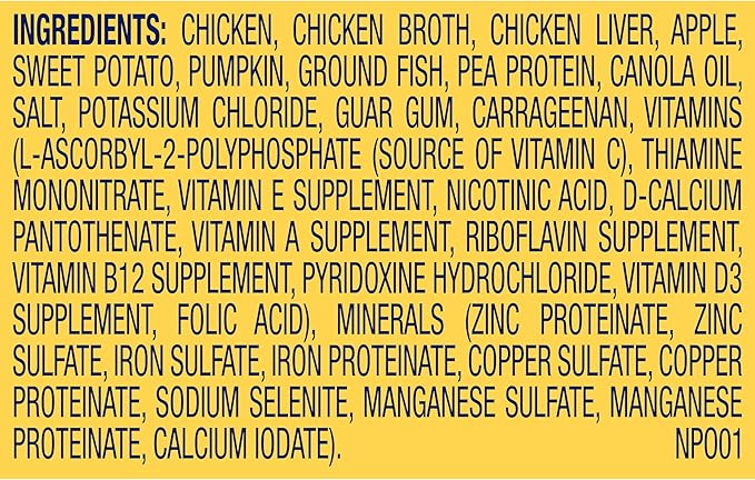 Nature's Recipe Grain Free Wet Dog Food Chicken, Sweet Potato, and Pumpkin Recipe, 13 oz. Can (Pack of 12)