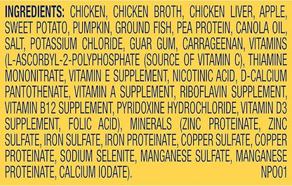 Nature's Recipe Grain Free Wet Dog Food Chicken, Sweet Potato, and Pumpkin Recipe, 13 oz. Can (Pack of 12)