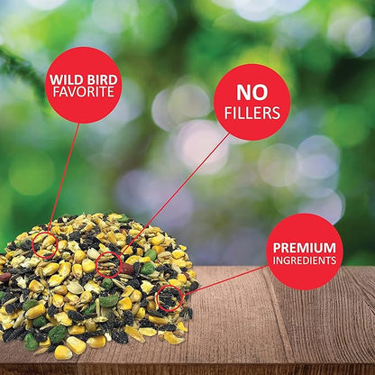 Lyric Wildlife Critter Food for Deer, Squirrels, Turkeys & Rabbits Wild Bird Seed - 10 lb Bag