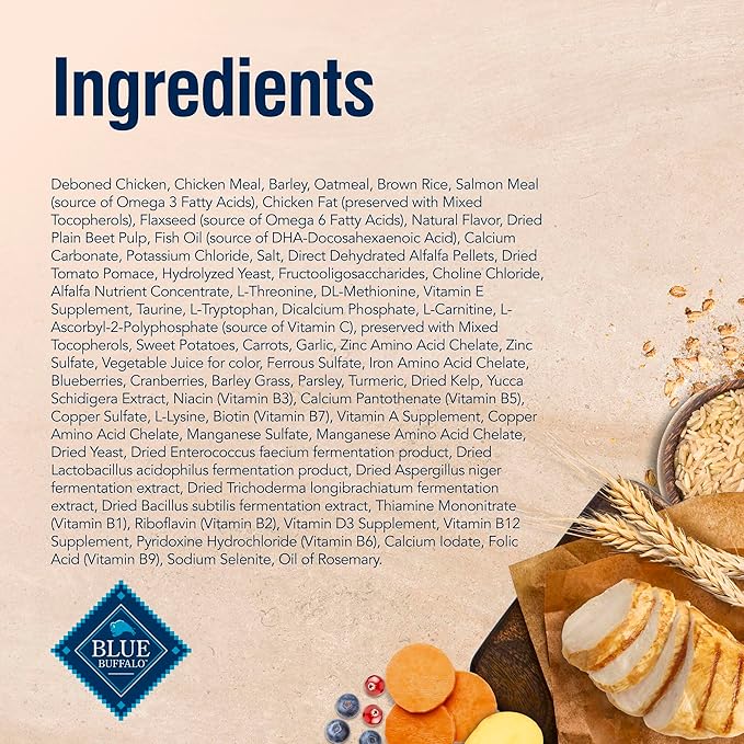 Blue Buffalo True Solutions Small Breed Care Natural Dry Dog Food for Adult Small Breed Dogs, Chicken, 11-lb. Bag