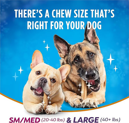 Purina Dentalife Plus Immune Support Chicken, Apple and Blueberry Flavor Large Dog Dental Chews, MP - 19 ct. Pouch