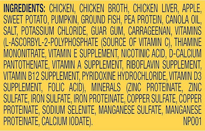 Nature's Recipe Grain Free Wet Dog Food Chicken, Sweet Potato, and Pumpkin Recipe, 13 oz. Can (Pack of 12)