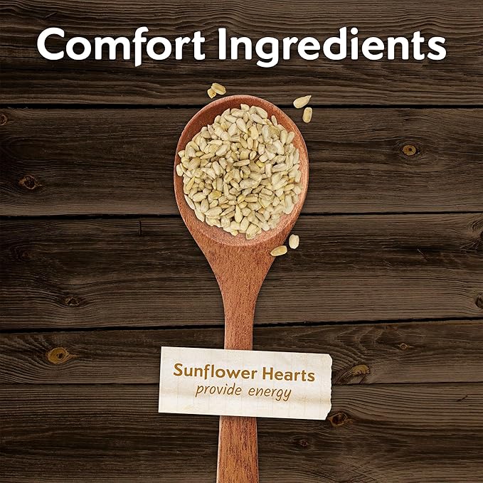 Morning Song Sunflower Hearts & Chips Wild Bird Seed  10 lb. Premium No Mess, Shell-Free Bird Food for Outside Feeders