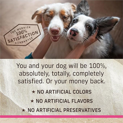 Merrick Healthy Grains Premium Dry Dog Food For Small Dogs, Wholesome and Natural Kibble, Small Breed Recipe - 4.0 lb. Bag