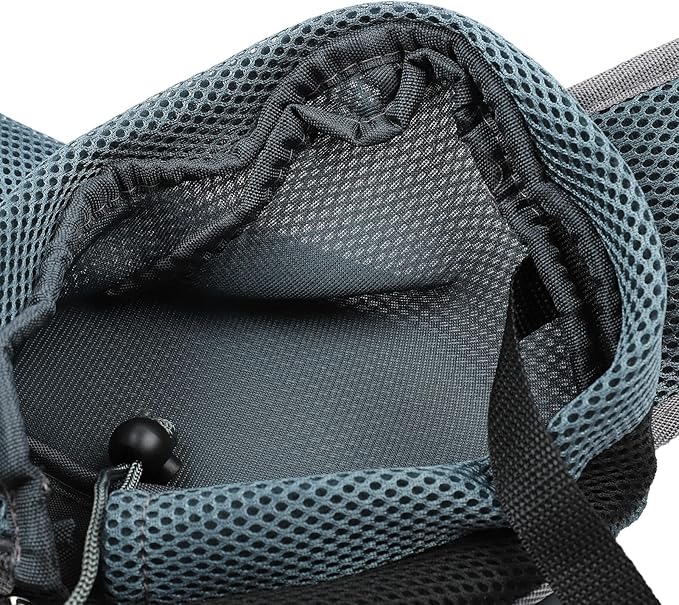 Dog and Cat Sling Carrier, Outing Breathable Shoulder Pet Dog Carrier, Travel Mesh Outdoor Safe Pet Papoose Bag, Soft Pouch and Tote Design Single Comfort Sling Handbag Tote Pouch for Travel (Black)