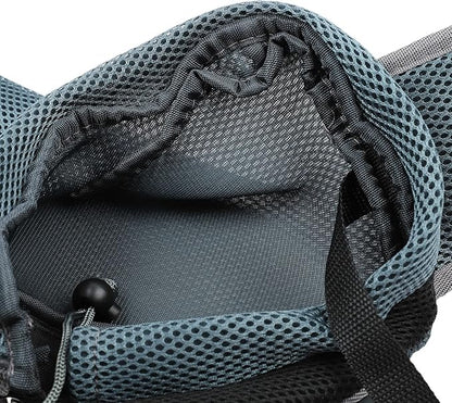 Dog and Cat Sling Carrier, Outing Breathable Shoulder Pet Dog Carrier, Travel Mesh Outdoor Safe Pet Papoose Bag, Soft Pouch and Tote Design Single Comfort Sling Handbag Tote Pouch for Travel (Black)