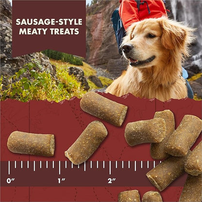 Zuke_ Lil Links Dog Treats for Dogs of All Sizes, Snacking Sausage Treats for Dogs, Pet Treats made with Real Pork & Apple, 6 oz. Resealable Pouch - 6 oz. Bag