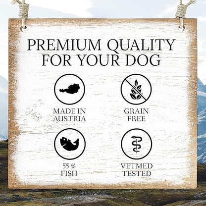 DOG'S LOVE Single Protein, Limited Ingredients, Ethically Sourced, Grain Free Wet Dog Food - Canned Soft Dog Food - Premium Can Dog Food | 6 cans-(14.1 Oz, Fish)