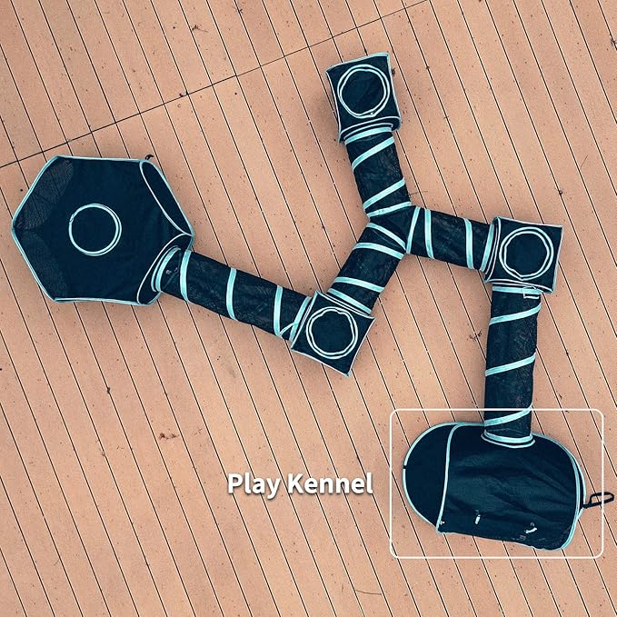 Cat Furniture Tent for Indoor and Outdoor Playpen Portable Cat Tunnels, Outdoor Kennel (Play Kennel)