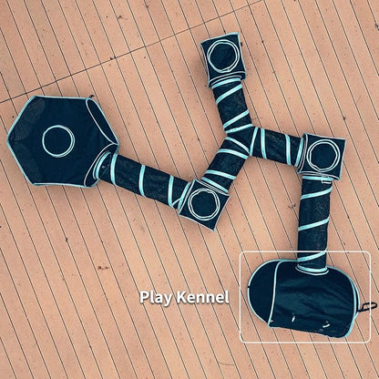 Cat Furniture Tent for Indoor and Outdoor Playpen Portable Cat Tunnels, Outdoor Kennel (Play Kennel)