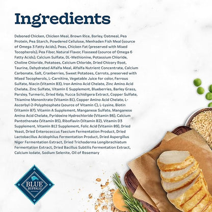 Blue Buffalo Tastefuls Natural Food for Adult Cats, Weight Control, 15-lb. Bag