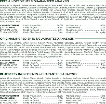 Greenies Petite Dental Dog Treats, 3-Flavor Variety Pack, (3) 12 oz. Pouches, 60 Total Treats