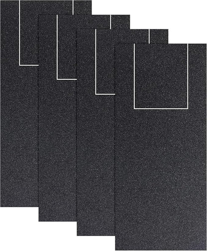 4 PCS Dog Nail Scratch Board Sandpaper Replacement 20.79 * 9.21 inch, Self-Adhesive Sandpaper, Suitable M-Shaped Dog Scratch Pad with Treat Box, XL Size