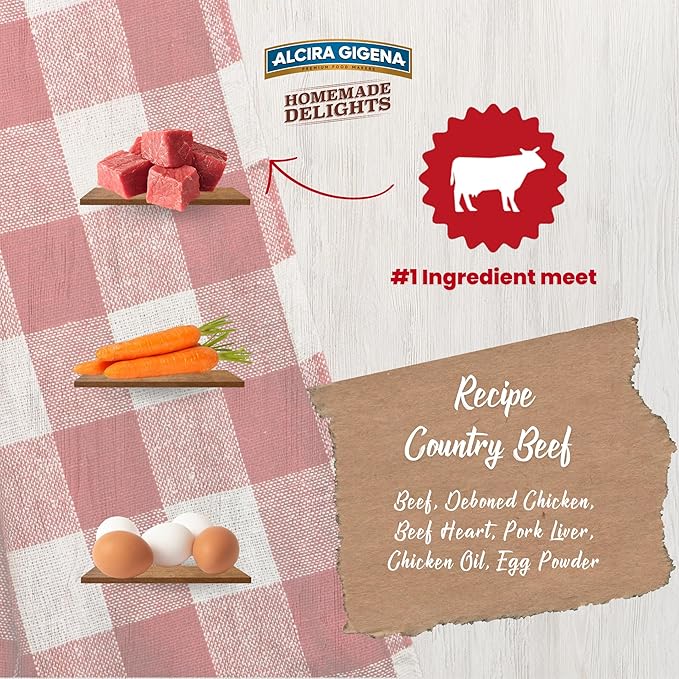 Dog Wet Food (Country Beef) - (Pack of 12)