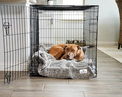 Pet Parents Premium Pet Blanket, Water Resistant Dog Blanket & Cat Blanket, Perfect for Crates, Calming, Large, Medium, Small Dogs, & Puppy Blanket Color: Chocolate Size: 24x32