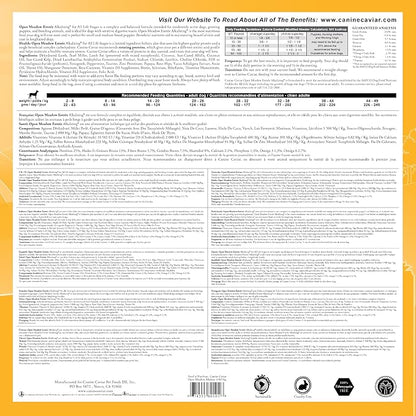 Canine Caviar - Open Meadow: Lamb & Pearl Millet Alkaline Dry Dog Food, Limited Ingredients, Gluten-Free, Based on Science & Research, Veterinary Alternative Diet (11 Pound Bag)