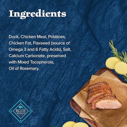 Blue Buffalo Wilderness Trail Treats High Protein Grain Free Dog Biscuits Crunchy Dog Treats, Duck Recipe, 36-oz Box