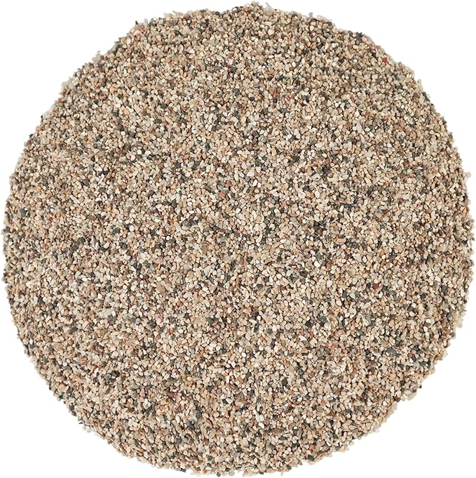 Silica Gravel, Multi-Purpose Mixed Silica Sand for Fire Pits, Aquariums and Landscaping, 11LB Medium