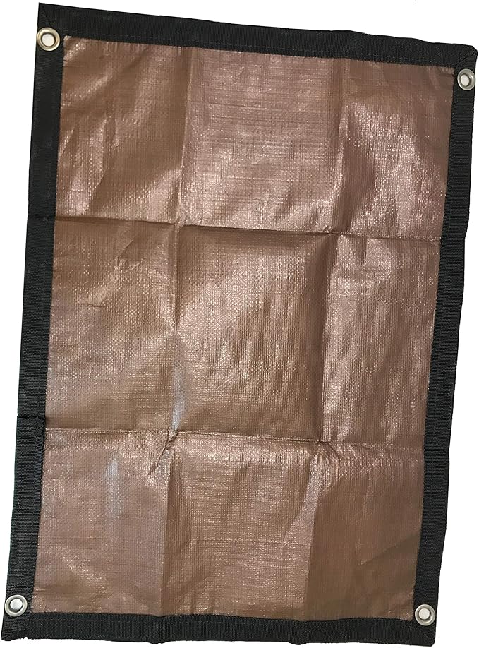 Advantek Original Pet Gazebo Outdoor Reversible Nylon Sun Shade with 4 Ball Ties