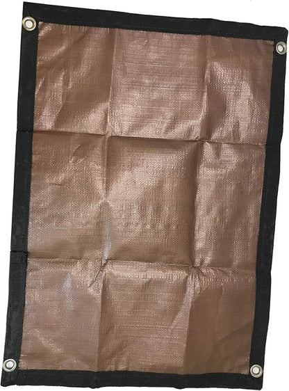 Advantek Original Pet Gazebo Outdoor Reversible Nylon Sun Shade with 4 Ball Ties