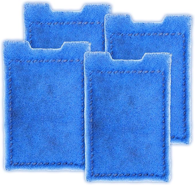 4 Pack Aquarium Filter Cartridge Rite-Size Z Replacement Filter Cartridges Compatible with Eclipse Filtration Systems