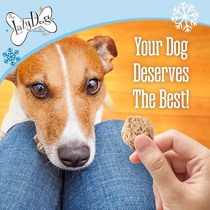 The Lazy Dog Cookie Co., Vanilla Shortbread Soft Baked Dog Treats - Roasted Vanilla Flavor - Wheat, Corn & Soy Free - Limited Edition - 5 oz (SB)