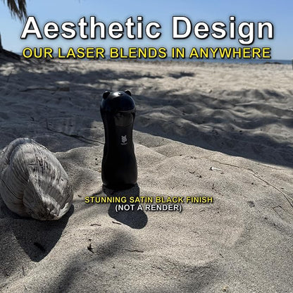 Automatic Cat Laser Toy, Interactive Laser Cat Dog Toys, Indoor Cat Toys, Rare 2025 Black Model, Multiple Trajectories, High & Low Speed for Cats Dogs & Kittens, USA Retailer