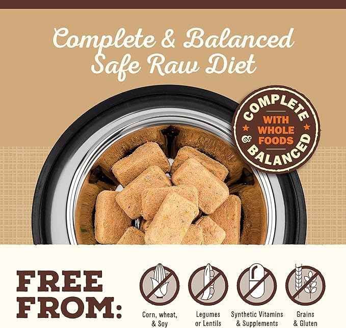 Primal Freeze Dried Raw Dog Food Nuggets, Lamb, Complete & Balanced Meal, Also Use as Topper or Treat, Premium, Healthy, Grain Free, High Protein Raw Dog Food, 14 oz (Pack of 2)