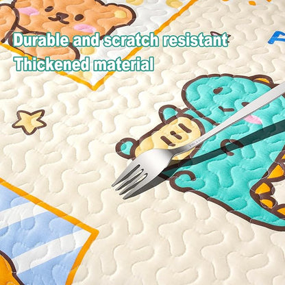 36'' Wide Hexagonal Dog Pen Urine Pad Dog Urine Pad Puppy Pad, [PLAYPEN Not Included!] Reusable Whelping Playpen Crate Reusable Washable Pet Mattress Pads Pet Training Pads, white (JWXQS-011)