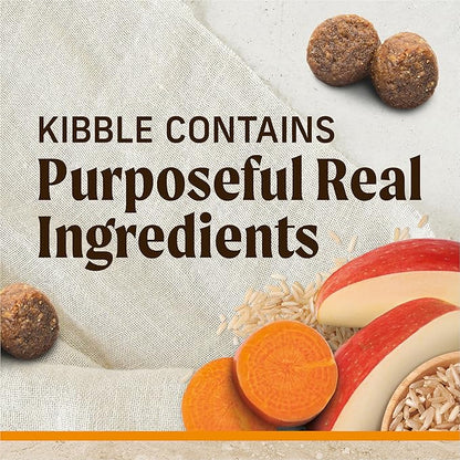 Merrick Healthy Grains Premium Adult Dry Dog Food, Wholesome And Natural Kibble With Chicken And Brown Rice - 25.0 lb. Bag