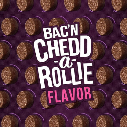 Fromm Tenderollies Bac'n Chedd-a-Rollie Dog Treats - Premium Soft & Savory Dog Treats - Bacon Recipe - 8 oz
