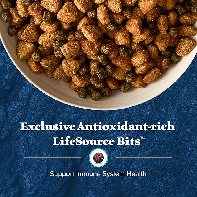 Blue Buffalo Wilderness Rocky Mountain Recipe High-Protein Large Breed Adult Dry Dog Food, Made in The USA with Natural Ingredients Plus Wholesome Grains, Bison, 22-lb. Bag