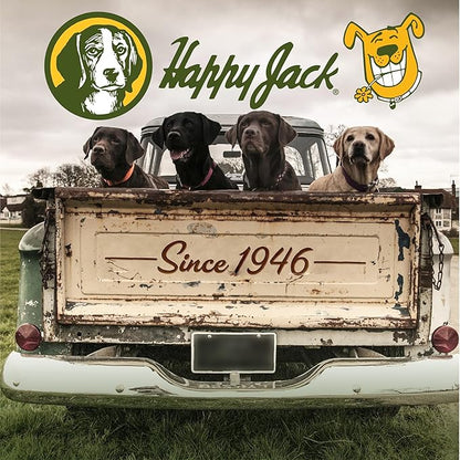 Happy Jack Itch No More Dog Itchy Skin Shampoo & Treatment (16 oz), Flea Bites, Allergies & Itch Relief, Stops Itching, Scratching & Gnawing on First Application for Healthy Dog Skin & Coat