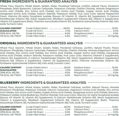 Greenies Large Dental Dog Treats, 3-Flavor Variety Pack, (3) 12 oz. Pouches, (24 Treats)