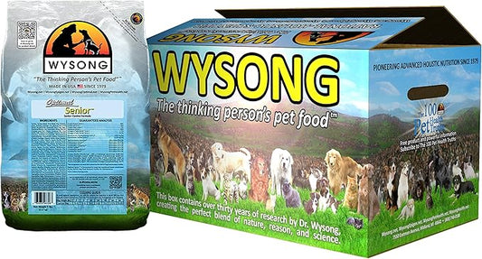 Wysong Optimal Senior - Senior Canine Formula Dog Food, Four- 5 Pound Bags