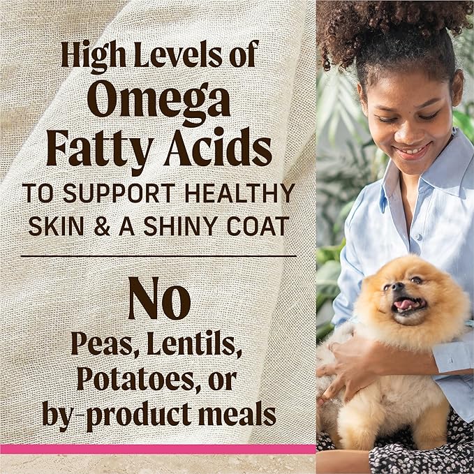 Merrick Healthy Grains Premium Dry Dog Food for Small Dogs, Wholesome and Natural Kibble, Small Breed Recipe - 12.0 lb. Bag