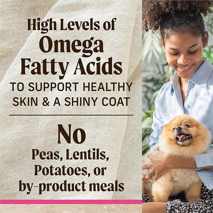 Merrick Healthy Grains Premium Dry Dog Food for Small Dogs, Wholesome and Natural Kibble, Small Breed Recipe - 12.0 lb. Bag