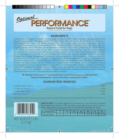 Wysong Optimal Performance Canine Formula Dry Dog Food - 5 Pound Bag
