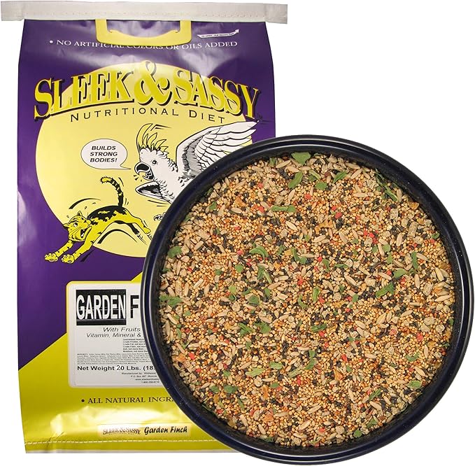 SLEEK & SASSY Garden Finch Bird Food (20 lbs.)