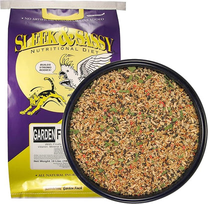 SLEEK & SASSY Garden Finch Bird Food (20 lbs.)