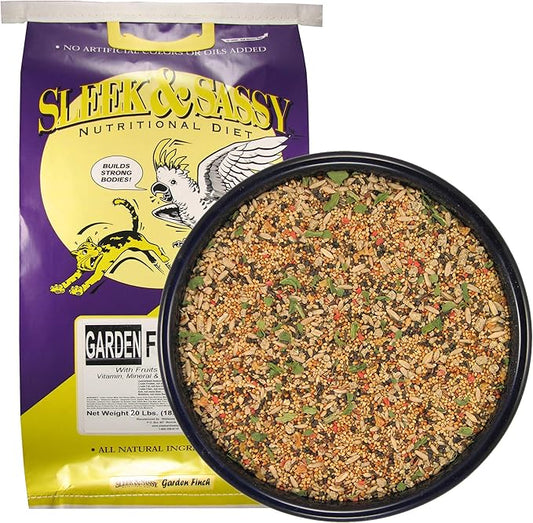 SLEEK & SASSY Garden Finch Bird Food (20 lbs.)