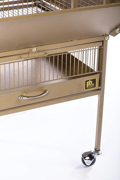 Prevue Pet Products 3351COCO Park Plaza Bird Cage, Coco Brown,Small