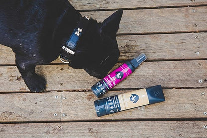 Rufus & Coco 3-in-1 Natural Pamper Spray | Detangle, Shine & Deodorize | Paraben Free with no Build up Mist| Hypoallergenic Fresh Fragrance