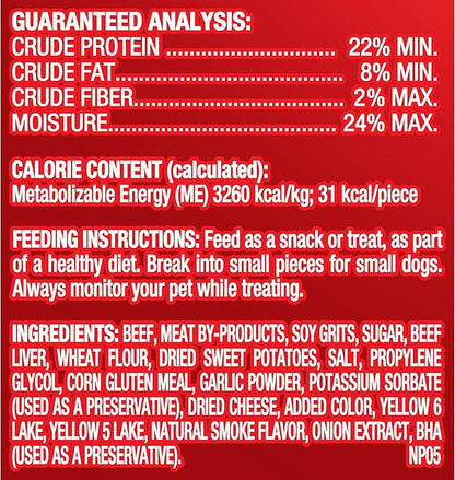 Pup-Peroni Dog Treats, Real Beef + Sweet Potato Mix Stix, 5.6 Ounce (Pack of 8)