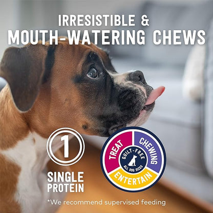 ZIWI Dog Chews and Treats  Lamb Trachea - All Natural, Air-Dried, Single Protein, Grain-free, High-Value Treat, Snack, Reward 2.1 Ounce (Pack of 1)