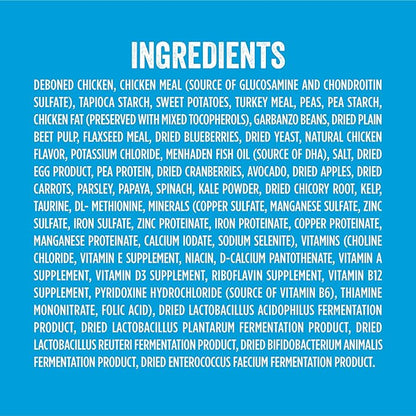 Evolve Grain Free Puppy Dog Food with Deboned Chicken, Sweet Potato & Berry, 4lb