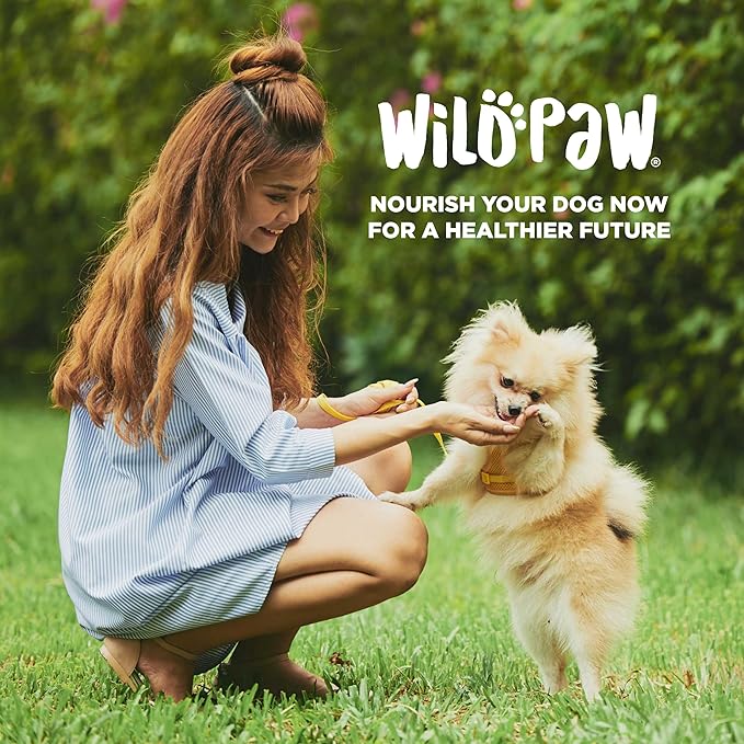 WildPaw WonderBites for Vitamins & Minerals - Essential Probiotic Supplement for Dog Care - Soft Chew Dog Multivitamin - Supports Digestive Health, Immune Health & Joint Health - 90 Soft Chews