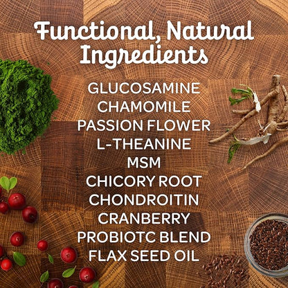 Wholesome Pride 9-in-1 Dog Multifunctional Soft Chews  Joint Pain Relief, Hip & Joint Support, Immune, Skin, Gut, Heart, Brain Health  Glucosamine, MSM, Chondroitin  90 Chews