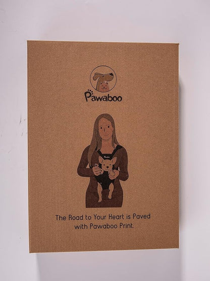 Pawaboo Pet Carrier Backpack, Adjustable Pet Front Cat Dog Carrier Backpack Travel Bag, Legs Out, Easy-Fit for Traveling Hiking Camping for Small Medium Dogs Cats Puppies, XL, Blue